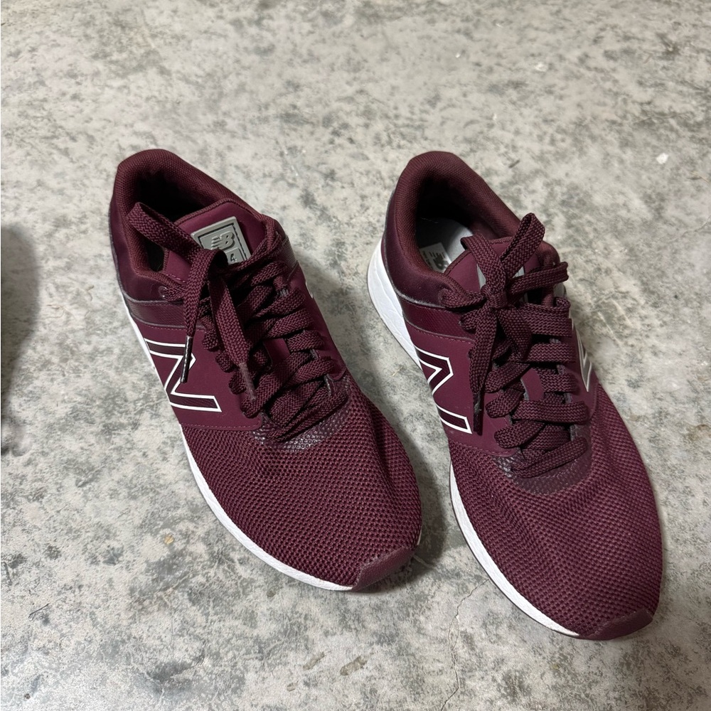 New Balance Women's Burgundy Athletic Sneakers